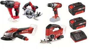 Einhell Zestaw Elektronarzędzi Aku Power X Change