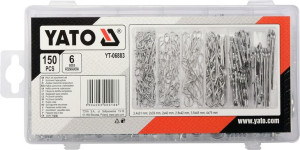 Yato Zawleczki Sprężyste 150 Szt Yt-06883
