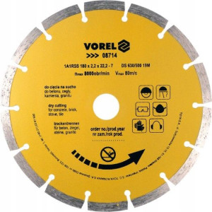 Vorel Tarcza Diamentowa 180mm Uni Vorel 08714