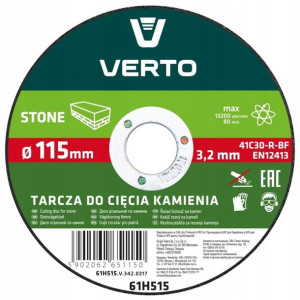 Tarcza tnąca do kamienia 115 x 3.2 x 22.2mm 61H515