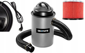 GRAPHITE Odciąg wiórów i trocin 1100W 50 L 59G611
