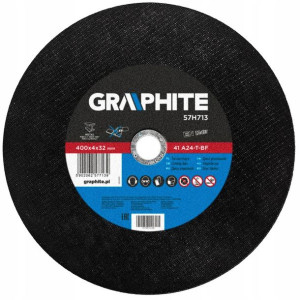 Graphite Tarcza Tnąca Metal 400x4,0x32mm 57h713