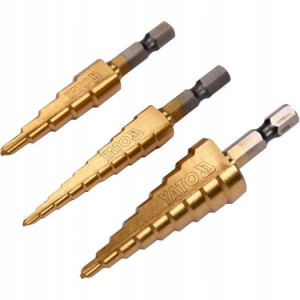 Yato Yt-44731 Zestaw Wierteł Stopniowych 3szt.