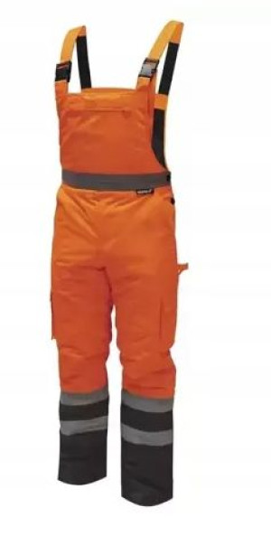 Spodnie ocieplane ogrodniczki DEDRA BH80SO2-XXXL