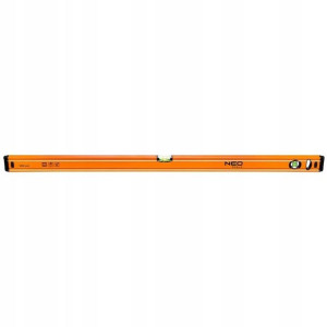 NEO Poziomnica aluminiowa 100 cm, 2 libelle 71-064