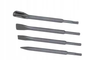 Zestaw dłut SDS PLUS DEDRA 0708 komplet szpicak