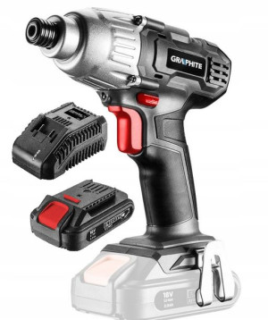 GRAPHITE Zakrętarka akumulatorowa Energy+ 18V 2 AH