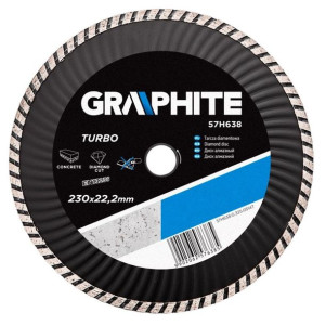 Tarcza Diamentowa 230x22,2mm Turbo Wave 57h638