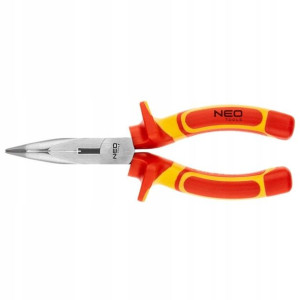 NEO Szczypce wydłużone wygięte 180mm 1000V 01-228