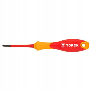 TOPEX Wkrętak krzyżowy 1000V, PH0 x 60 mm 39D475