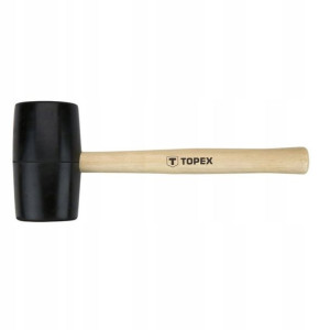 TOPEX Młotek gumowy 63 mm/680g 02A345