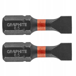 Graphite Bity Udarowe Sl 6.5x25mm 2 Szt. 56h511