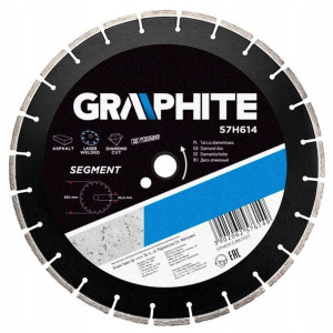 Graphite Tarcza Diamentowa 350x25,4 Segment 57h614