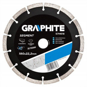 Graphite Tarcza Diamentowa 180x22,2 Segment 57h618