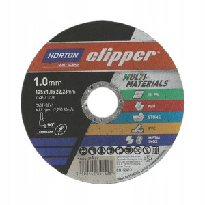 Tarcza Do Cięcia Multi Norton Clipper 125*1,0*22,2
