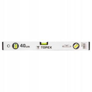 Poziomnica aluminiowa anodowana 40cm 3 li 29C301