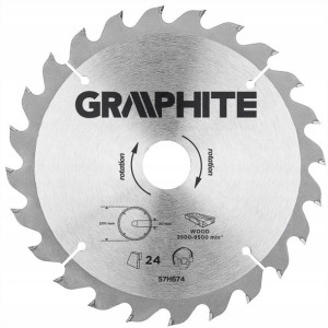 Graphite Tarcza Widiowa 200x30mm 44 Zębów 57h674