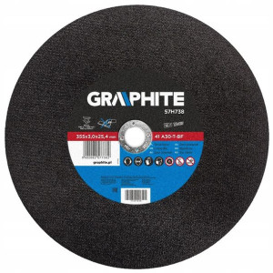 Graphite Tarcza Tnąca Metal 355x3,0x25,4 57h738