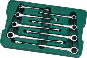 Zestaw Kluczy Płasko Oczkowych Sata 08015 X-beam