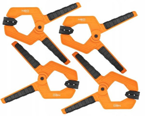 NEO TOOLS ZESTAW ŚCISKÓW Ścisk sprężynowy 2.5'/65