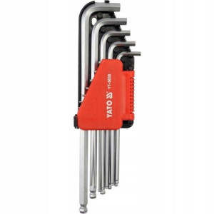Imbusy Calowe Długie Kulka 12sz. Yato Yt-5837
