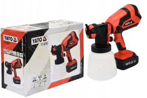 Yato Pistolet Malarski 18v 4,0ah Przepływ 1l/min