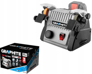 Mini szlifierka stołowa AKU 3w1 18V GRAPHITE SOLO