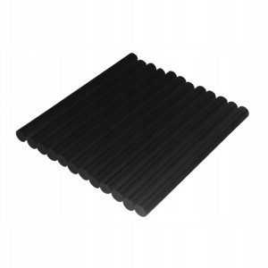 TOPEX Wkłady klejowe 11 mm czarne 12 szt 42E173