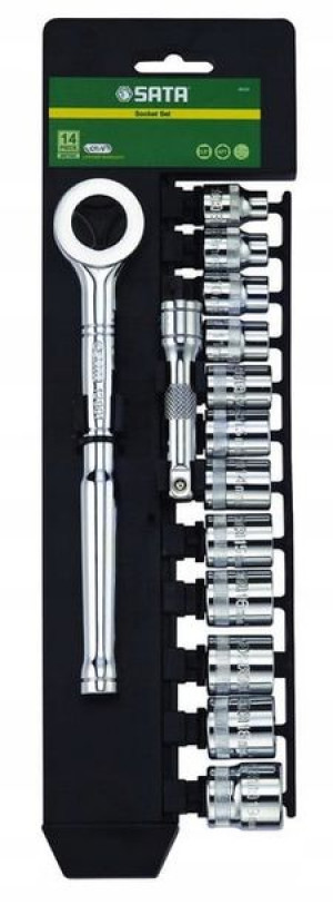 Zestaw 14 Kluczy Nasadowych 3/8 Sata 09523