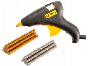 TOPEX Pistolet klejowy 8 mm 42E580+ WKŁADY KLEJOWE