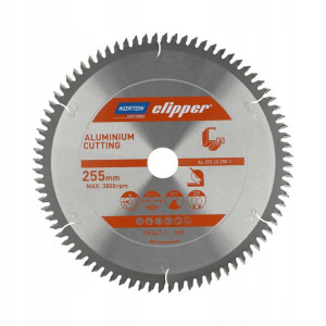Tarcza Widiowa Do Cięcia Aluminium Norton 255x30mm