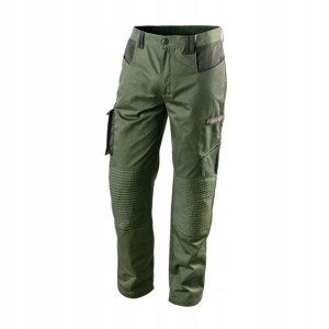 NEO Spodnie robocze CAMO olive rozmiar XXL 81-222