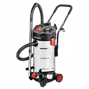Odkurzacz warsztatowy 1500W GRAPHITE 40l 59G608