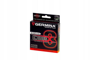 Plecionka Germina Code 8 0,14mm 15kg 150m Braid