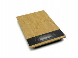 Waga Kuchenna Bambusowa 5kg Lcd Geko Gh03002
