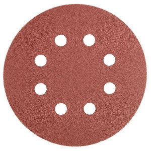 Krążki ścierne 125mm K12, 5 szt. z8otworami 55H943