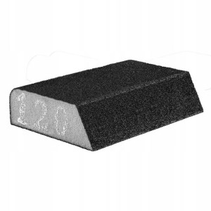 Gąbka ścierna 98 x 25 x 68 mm, K120, skośna 55H926