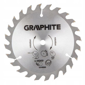 GRAPHITE Tarcza do pilarki, widiowa ENERGY+ ŚR.150