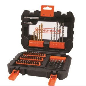 Black&decker Zestaw Wierteł I Bitów 50el A7232