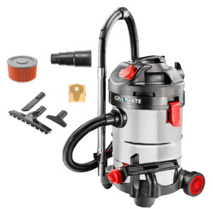 Odkurzacz Przemysłowy Graphite 1500w 59g607 30l