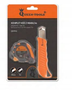 Miara Zwijana Z Nożem 5m Queen-tools