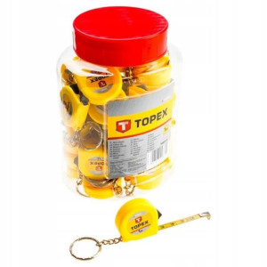 Mini miarka 1m 27C001 TOPEX STALOWA