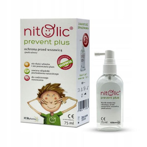 Pipi Nitolic prevent plus spray 75 ml ochrona wszy