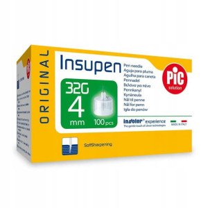PIC igły do penów insulinowych 32G 4mm - 100szt.