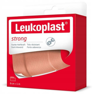 Leukoplast STRONG do cięcia z opatrunkiem 8cm x 1m