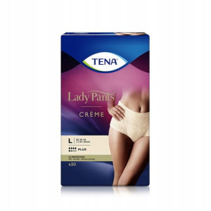 TENA Lady Pants Plus Creme Kremowe L 30 szt