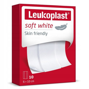 Leukoplast SOFT plaster opatrunkiem 6x10cm 10szt.