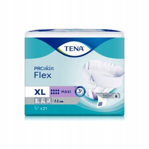 Pieluchomajtki TENA Flex ProSkin Maxi XL 21szt.