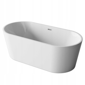 WANNA WOLNOSTOJĄCA owalna 170x80 Bathiva + SYFON