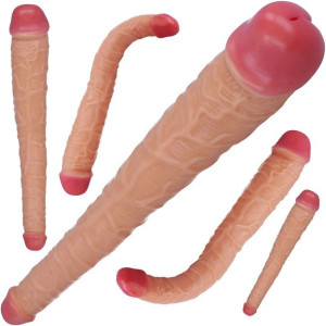 PODWÓJNE DILDO PENIS do zabawy we dwoje i samemu